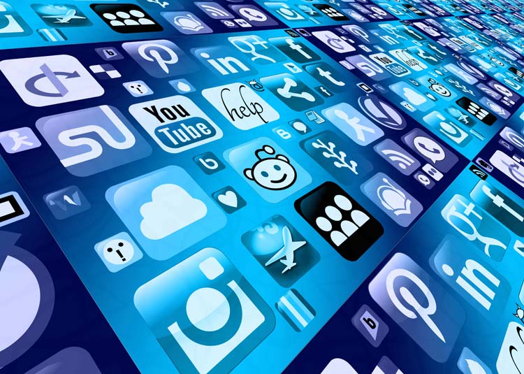 Icons einer digitalaen Welt © geralt on Pixabay Icons einer digitalaen Welt