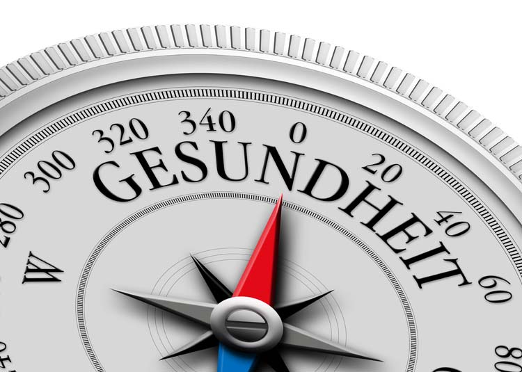 Kompasss auf Gesundheit © Butch - Fotolia.com Kompasss auf Gesundheit