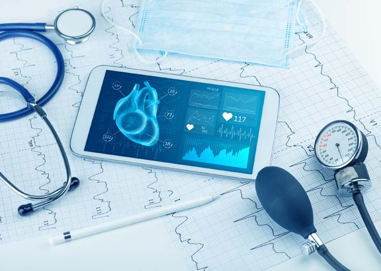 Stethoskop und Tablet Digtalisierung © ra2 studio - Fotolia.com Stethoskop und Tablet Digtalisierung