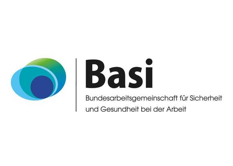Logo der Bundesarbeitsgemeinschaft für Sicherheit und Gesundheit bei der Arbeit (Basi) e.V.