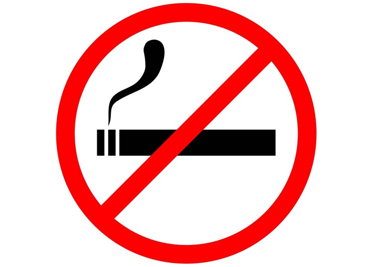 Symbol Rauchverbot © Eddi - Fotolia.com Symbol Rauchverbot